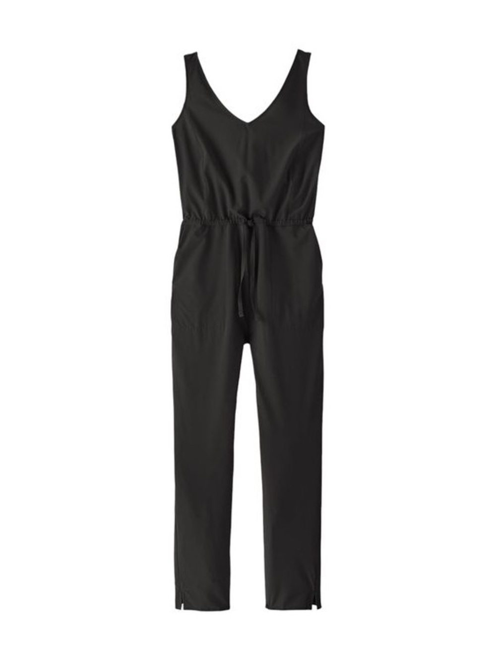 Black Women's Patagonia Fleetwith Utility Jumpsuit - Picture 2 of 7